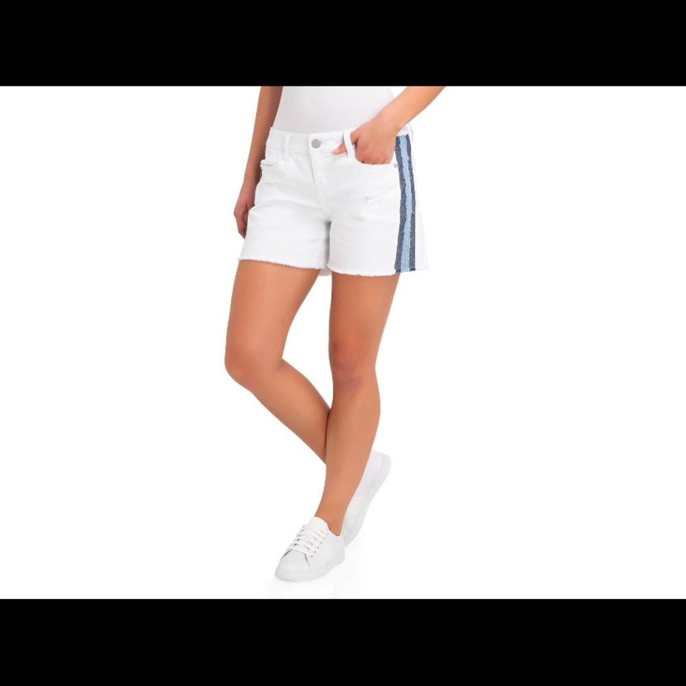 Jordache Women’s Boyfriend Distressed Shorts